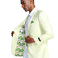 Solid Linen Look Notch Lapel Blazer Jacket