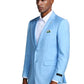 Solid Linen Look Notch Lapel Blazer Jacket