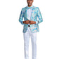 Shawl Collar Blazer Jacket with Bowtie
