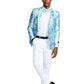 Shawl Collar Blazer Jacket with Bowtie