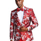 Shawl Collar Blazer Jacket with Bowtie