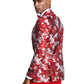 Shawl Collar Blazer Jacket with Bowtie