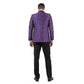 Mens Slim-Fit Solid Paisley Blazer Only w/ Shawl Collar