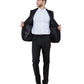 Mens Peak Lapel Blazer Only Solid Pattern