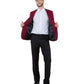 Mens Peak Lapel Blazer Only Solid Pattern