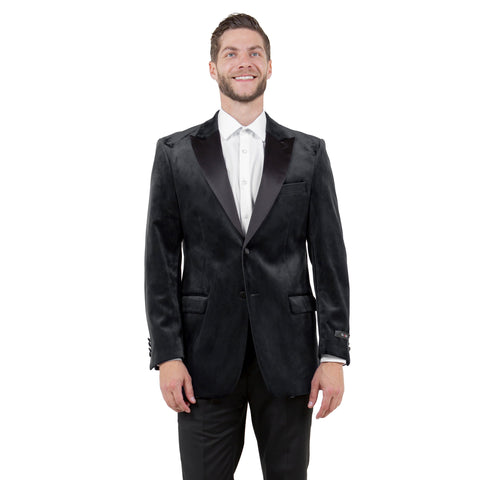 Men's Modern-Fit Velvet Suits Separates, Jacket