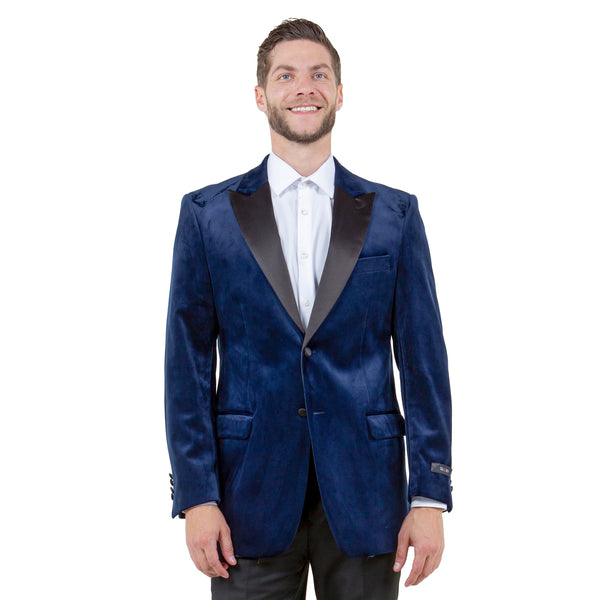 Men's Modern-Fit Velvet Suits Separates, Jacket