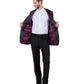 Men's Modern Fit Sport Coat w/ Satin Peak Lapel