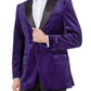Men's Modern Fit Sport Coat w/ Satin Peak Lapel