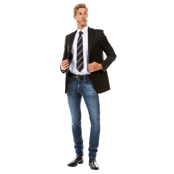 Men's Tailored-Fit Suits Separates Jacket