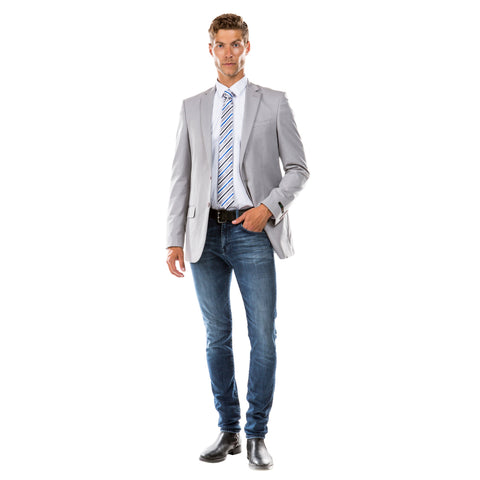 Men's Tailored-Fit Suits Separates Jacket