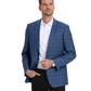 Men's Plaid Slim-Fit Blazer w/ Notch Lapel