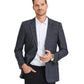 Men's Plaid Slim-Fit Blazer w/ Notch Lapel