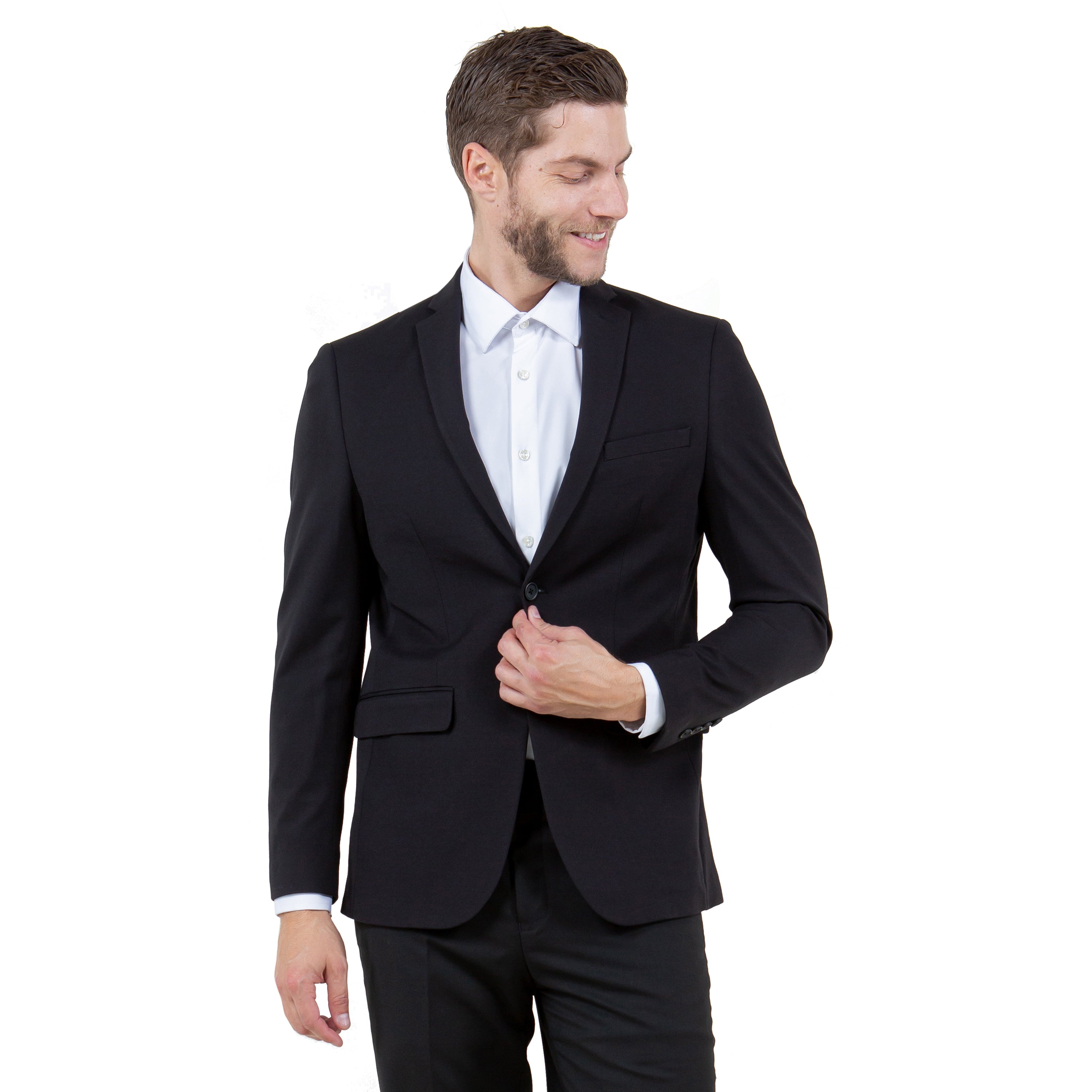 Men's Slim-Fit Knit Suit Separates, Jacket