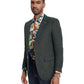 Men's Solid Textured Slim-Fit Blazer w/ Notch Lapel