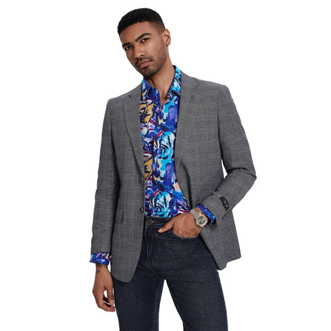 Men's Glen Check Slim-Fit Sport Coat Only