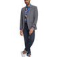 Men's Plaid Slim-Fit Blazer w/ Notch Lapel