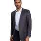 Men's Modern Fit Windowpane Sport Coat w/ Notch Lapel