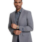 Men's Modern Fit Madras Sport Coat w/ Notch Lapel