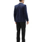 Men's Hybrid Fit Velvet Sport Coat w/ Satin Peak Lapel