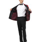 Men's Hybrid Fit Velvet Sport Coat w/ Satin Peak Lapel