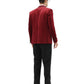 Men's Hybrid Fit Velvet Sport Coat w/ Satin Peak Lapel
