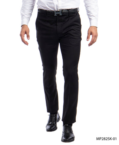 Sean Alexander Black Skinny Fit Dress Pants