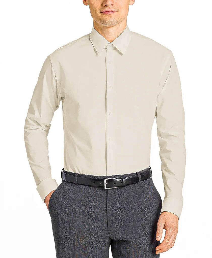 Solid Office Dress-shirt By Barry's Menswear