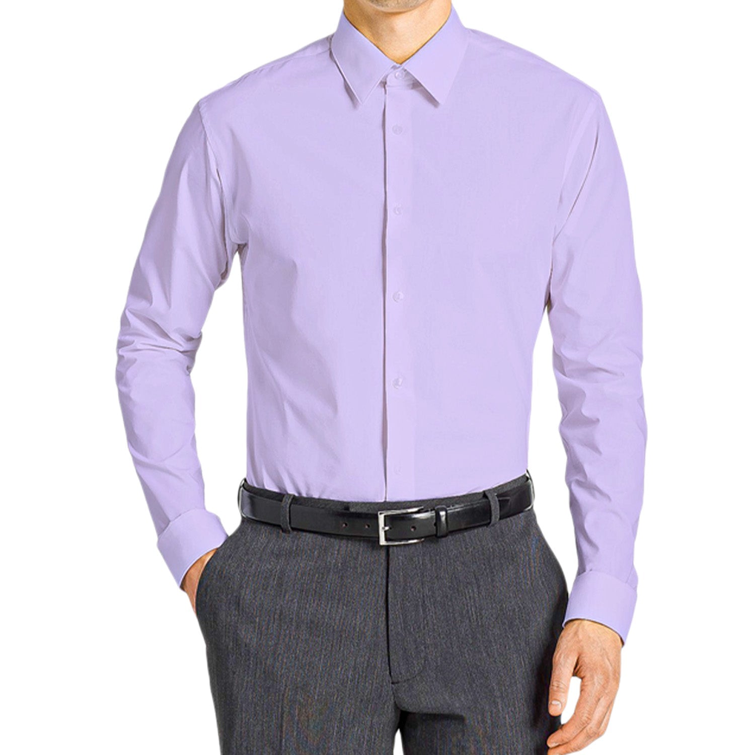Solid Office Dress-shirt By Barry's Menswear