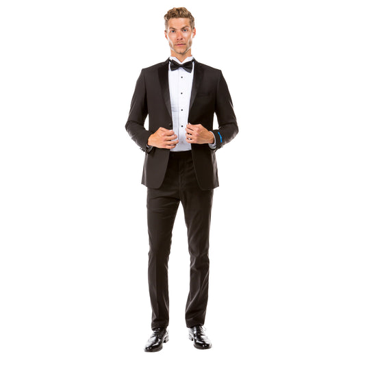 Men's 2pc Tuxedo w/ Satin Notch Lapel