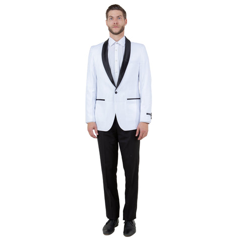 Men's 2pc Tuxedo Set W/ Satin Shawl Collar