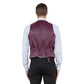 Men's Slim-fit Velvet Suits Separates, Vest And Bowtie