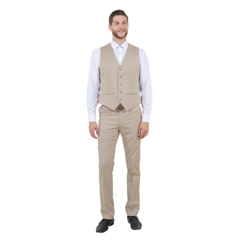 Men's Tailored-Fit Suits Separates Vest