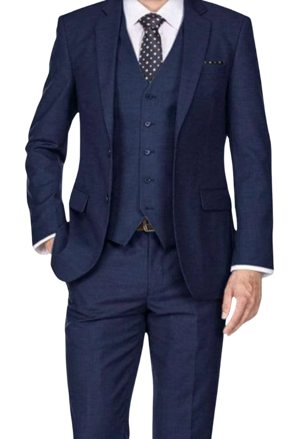 Barry's Navy 3 Piece Suit