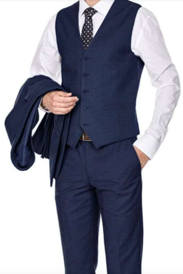 Barry's Navy 3 Piece Suit