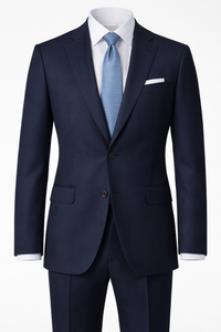 Barry's Navy 2PC Suit- Regular Fit