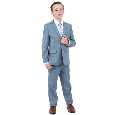 Boy's Sharkskin 5pc Suit