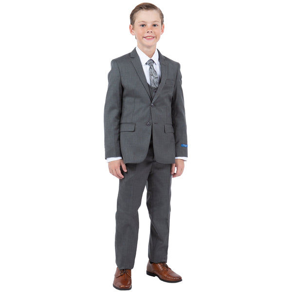 Boy's Sharkskin 5pc Suit