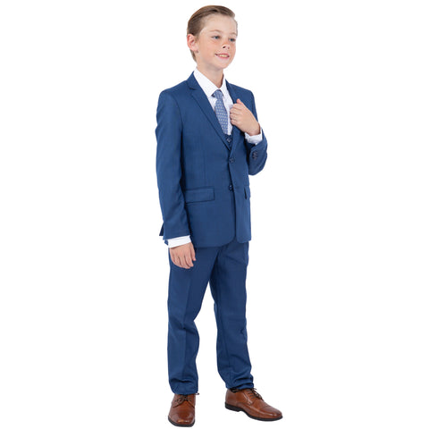 Boy's Sharkskin 5pc Suit