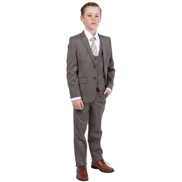 Boy's Sharkskin 5pc Suit