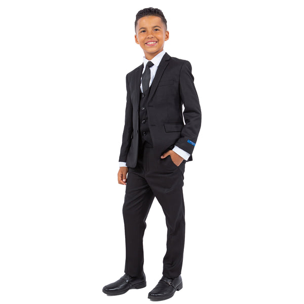 Boy's 5pc Solid Suit