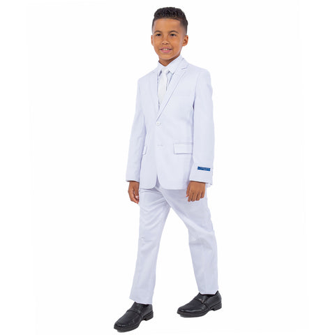 Boy's 5pc Solid Suit