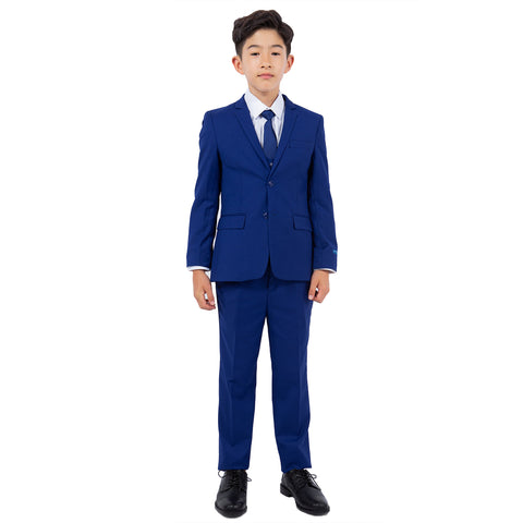 Boy's 5pc Solid Suit