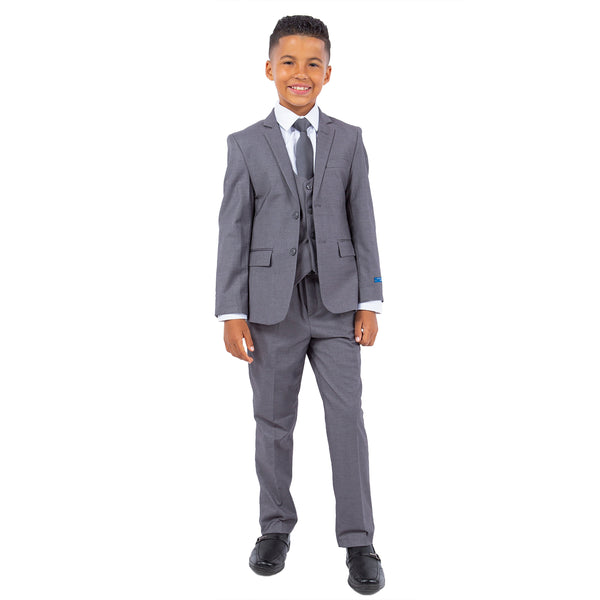 Boy's 5pc Solid Suit