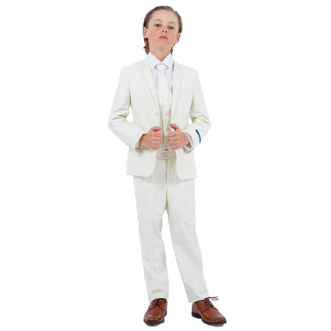 Boy's 5pc Solid Suit