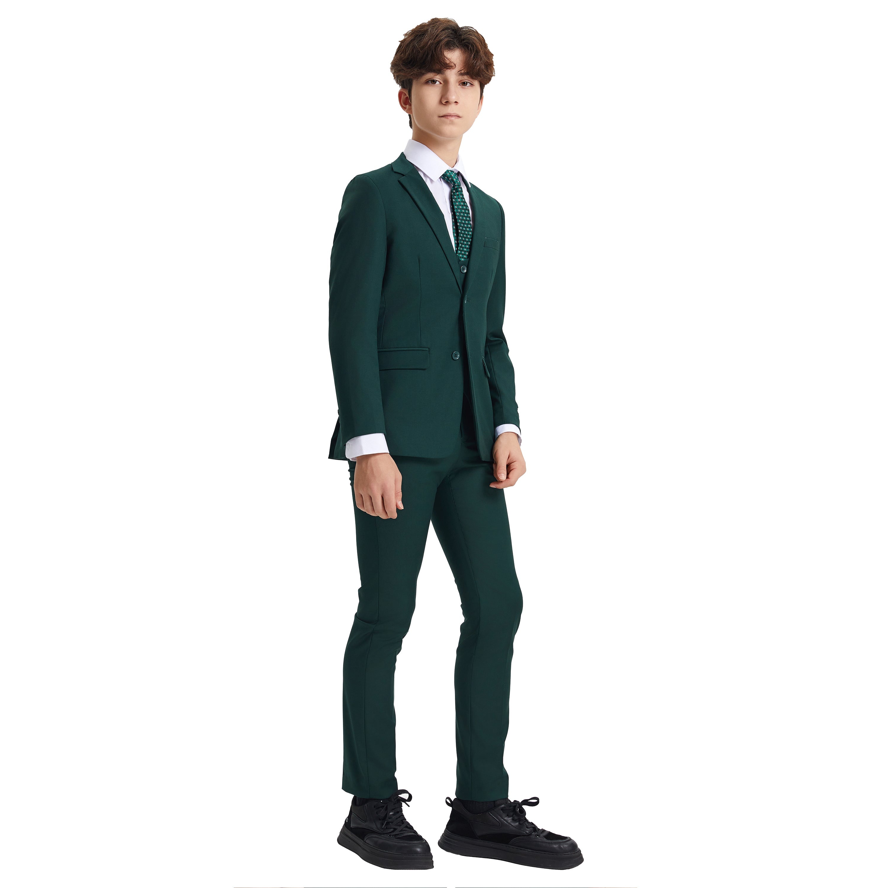 Boy's 5pc Solid Suit