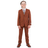 Stacy Adams Boy's 5pc Solid Suit
