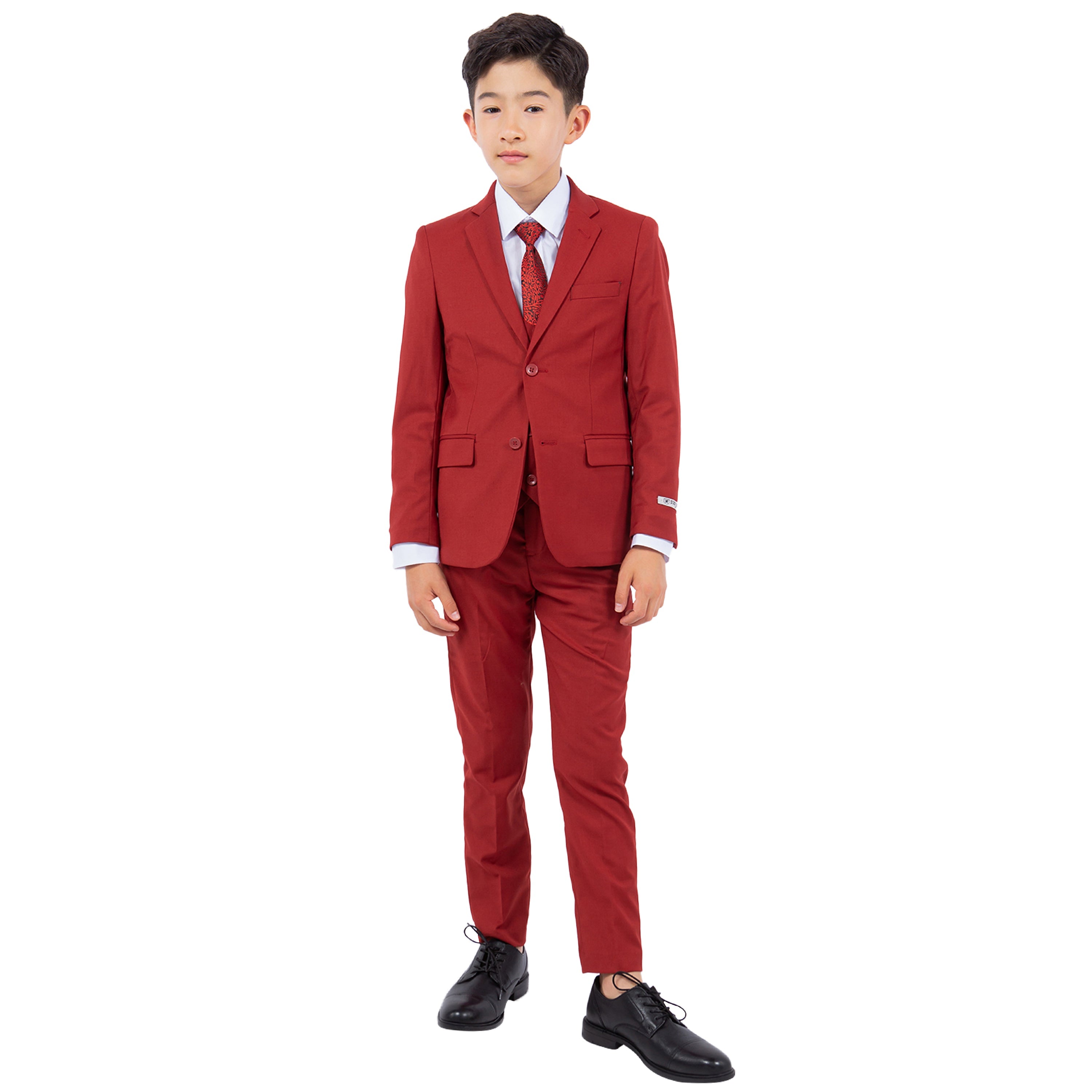 Boy's 5pc Solid Suit