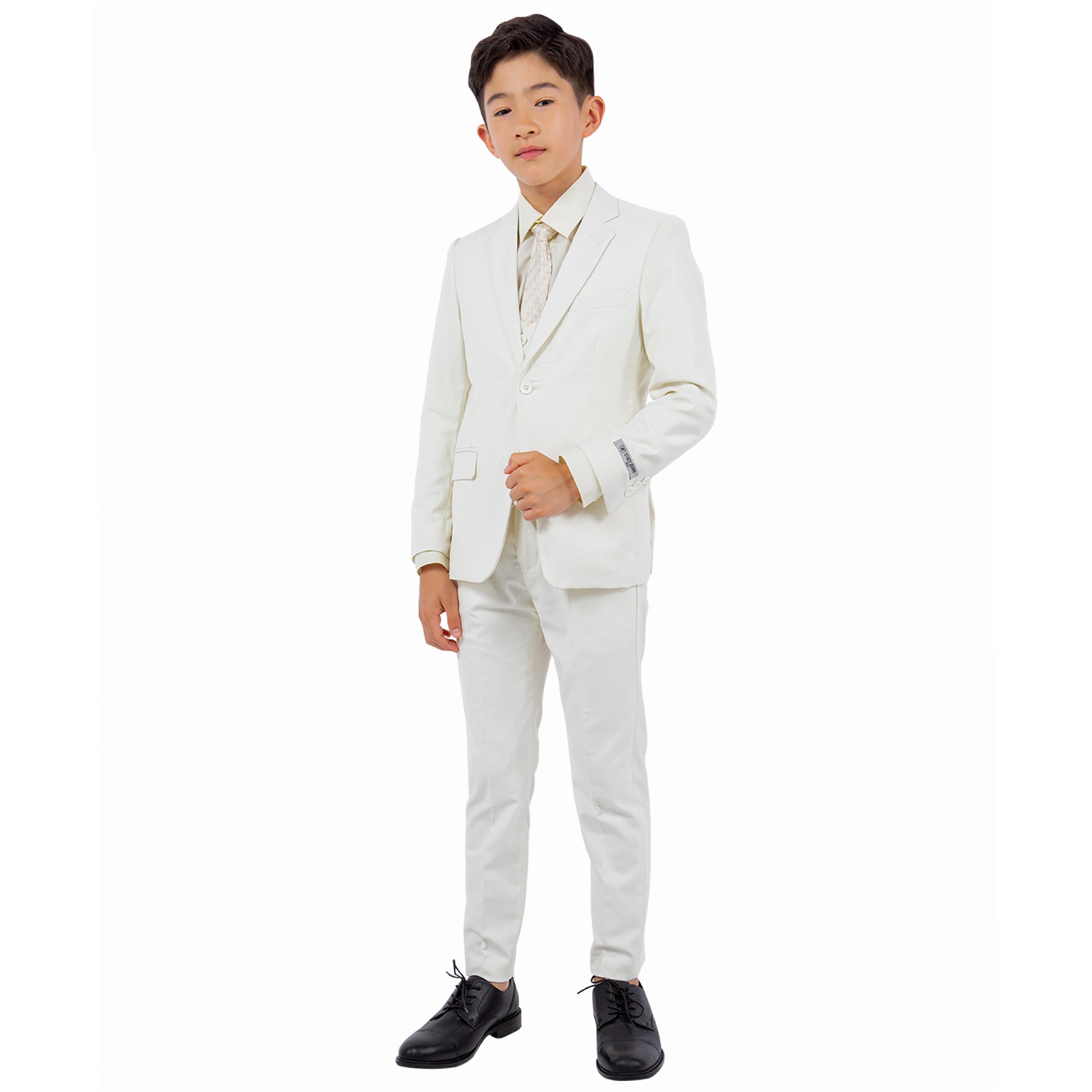 Boy's 5pc Solid Suit