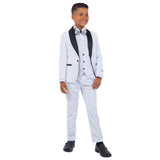 Modern White 5 pc Tuxedo